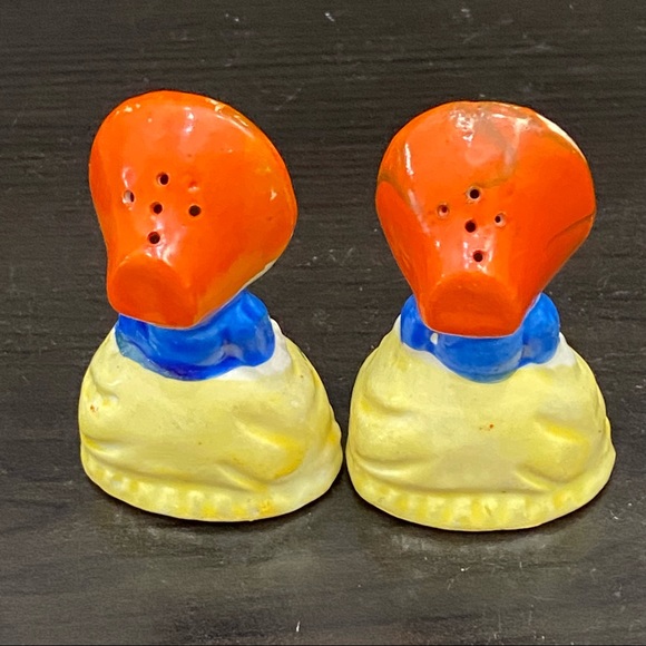 Vintage Dutch Girls Japan Porcelain Salt & Pepper Shaker Set - Picture 5 of 13